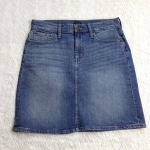 J. Crew Denim Mini Skirt